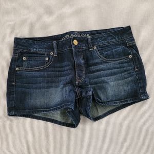 AEO denim shorts